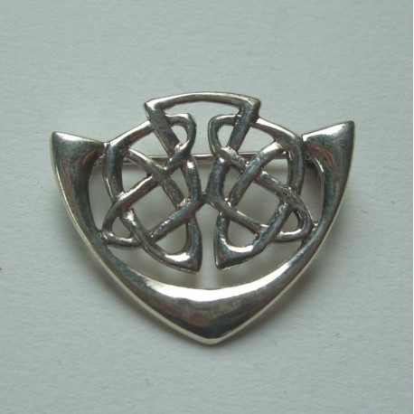 Broche argent A