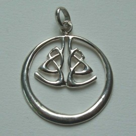 Pendentif argent E