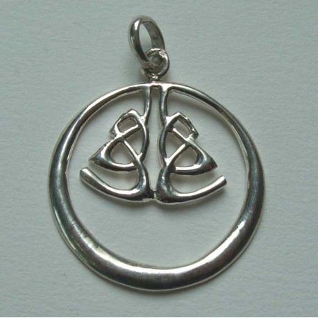 Pendentif argent E