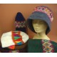 CHAPEAU ROSA Chapeaux tissage et crochet laine