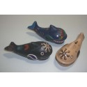 Ocarina baleine en céramique