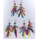 Boucles du Pérou en batonnets de tagua