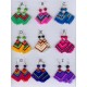 BO PCHO Boucles d'oreilles Poncho