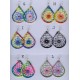 BO44 DC Boucles oreilles forme dream catcher