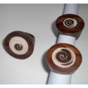 Bague en bois et nacre discount