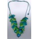 C300 Collier palmito et tagua