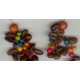 Boucles grains café et achiras