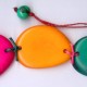 Colliers plaques de tagua