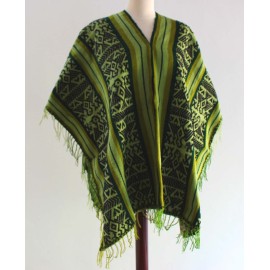 PONCHO CUSCO Poncho en laine acrylique