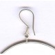 Boucles argent 925 forme créole grande