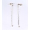 Boucles argent 925 en chaîne