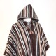 PONCHO BURNOU Poncho en laine naturelle