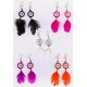 BOPLUM3 Boucles en plumes dreamcatcher