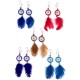 BOPLUM3 Boucles en plumes dreamcatcher