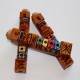 Flûte tarka mini bolivienne en bois peint