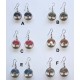 BOUCLES ARBRE VIE Boucles oreilles en résine et métal