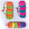 Bracelet plaques tagua et açai