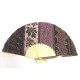 Eventails de Bali pas cher en tissu batik et bambou