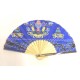 Eventails de Bali pas cher en tissu batik et bambou