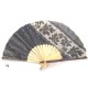 Eventails de Bali pas cher en tissu batik et bambou