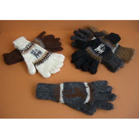 GANTS ENFANT Laine naturelle