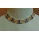 C36 RC3 Collier bambou/ pierres