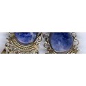 Boucles métal pierres