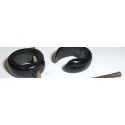 Boucles d’oreilles noix de coco